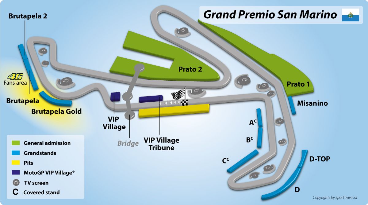 Tickets Motogp Misano 2020